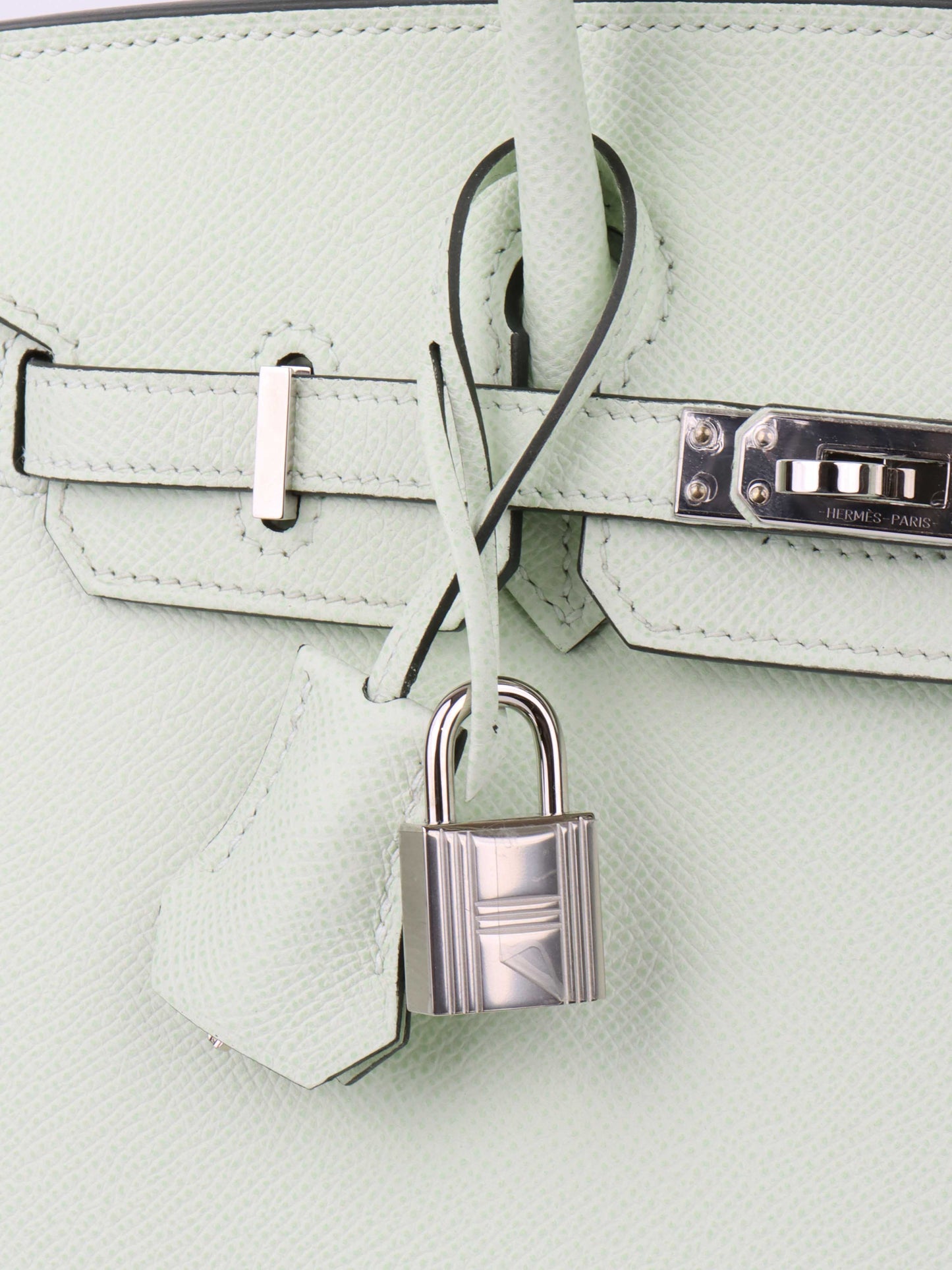 Hermes Birkin 25 Vert Fizz in Epsom Leather Stamp B.