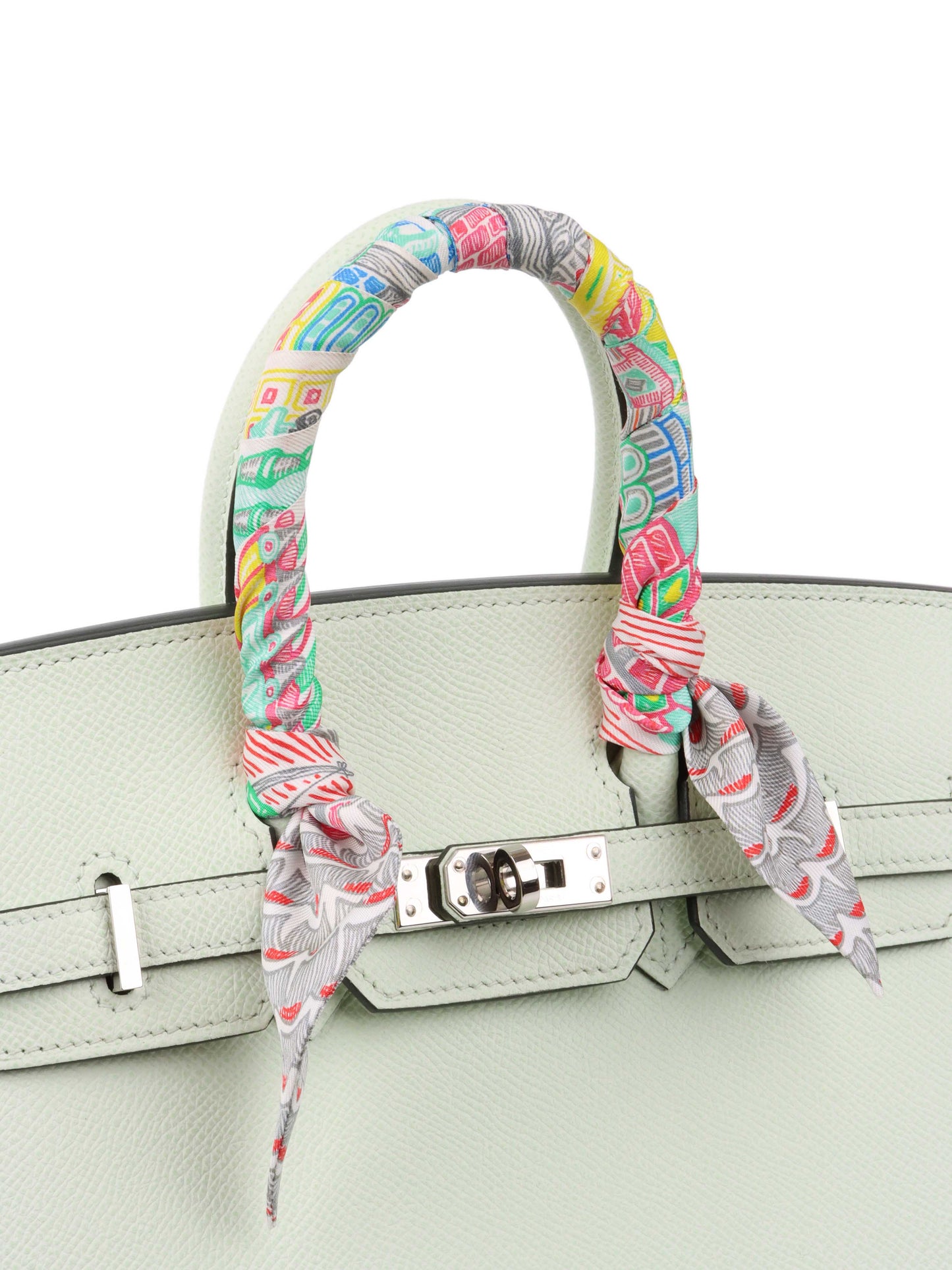 Hermes Birkin 25 Vert Fizz in Epsom Leather Stamp B.