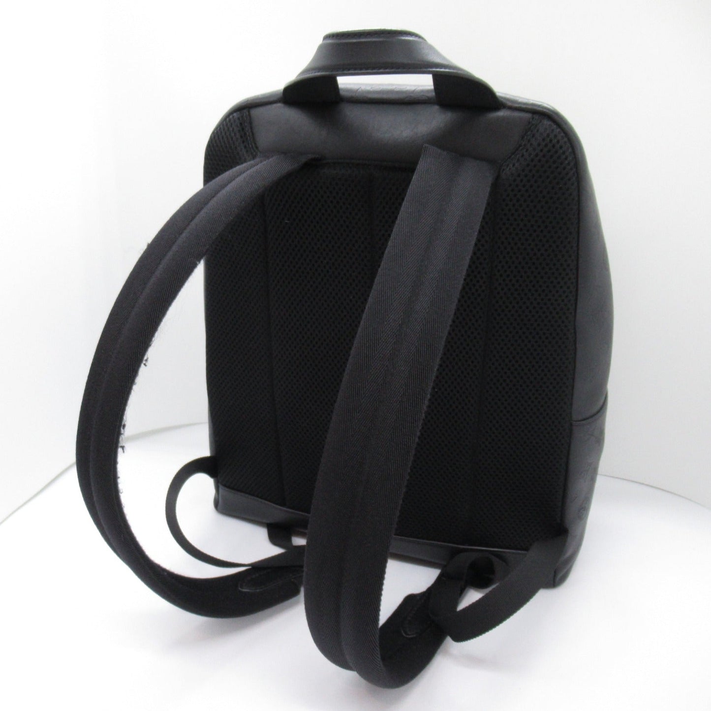 Louis Vuitton Racing Backpack Backpack Backpack Bag PVC Coated Canvas Monogram Shadow Black M46109