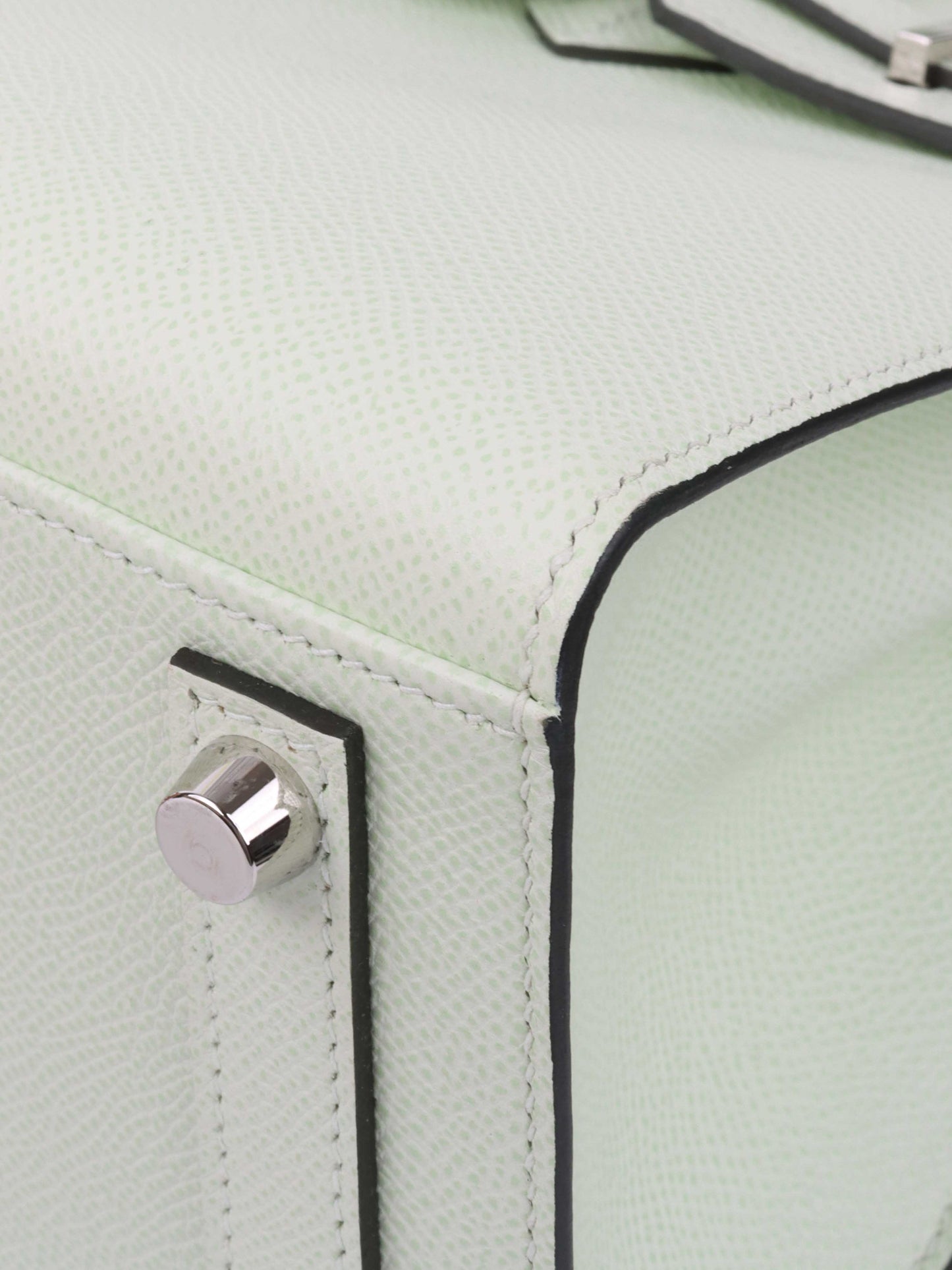 Hermes Birkin 25 Vert Fizz in Epsom Leather Stamp B.