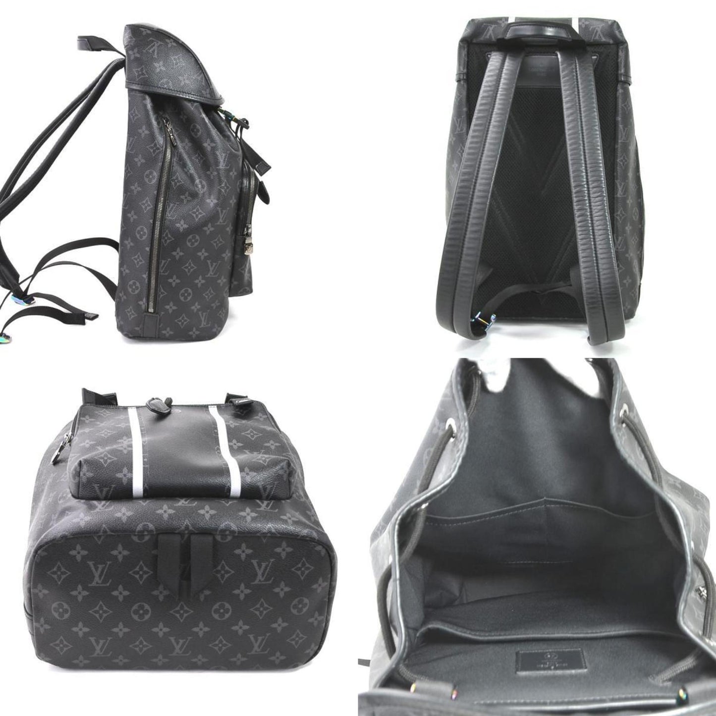 Louis Vuitton rucksack monogram eclipse backpack / black men's M43409