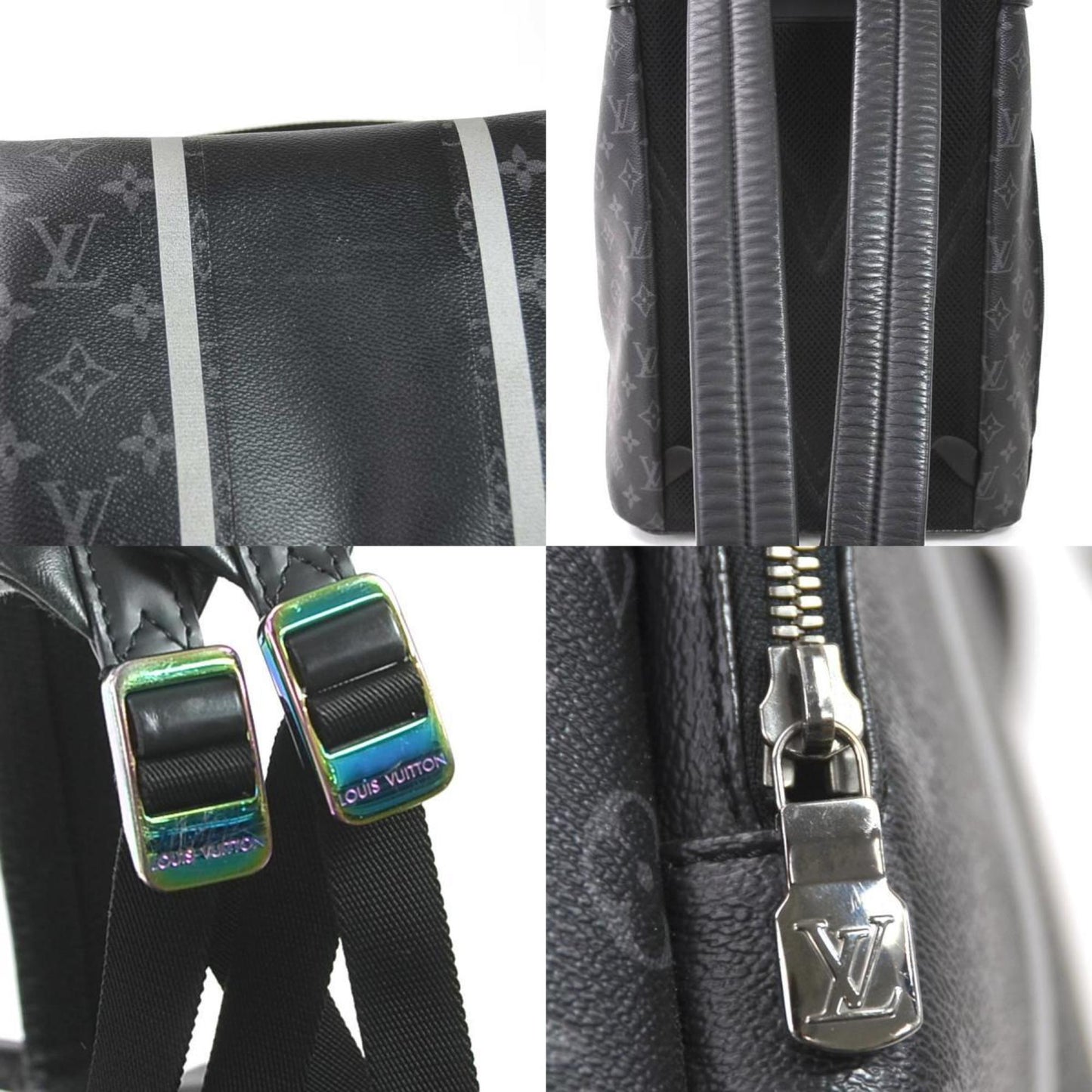 Louis Vuitton rucksack monogram eclipse backpack / black men's M43409