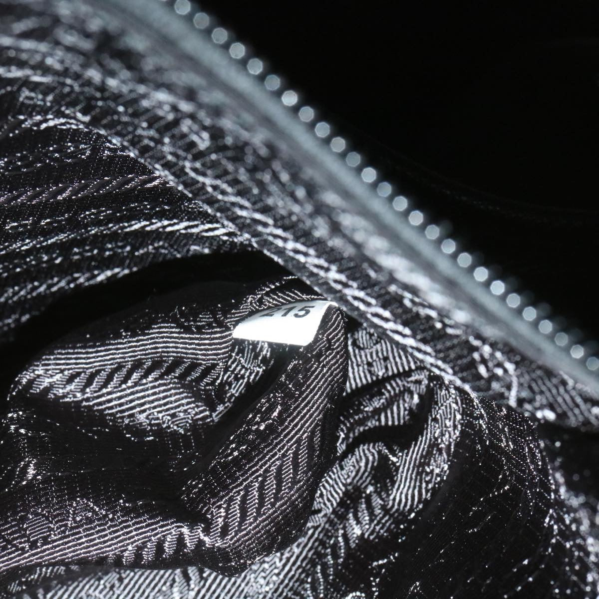 PRADA Nylon Fur Backpack Black 2VZ015 21454A