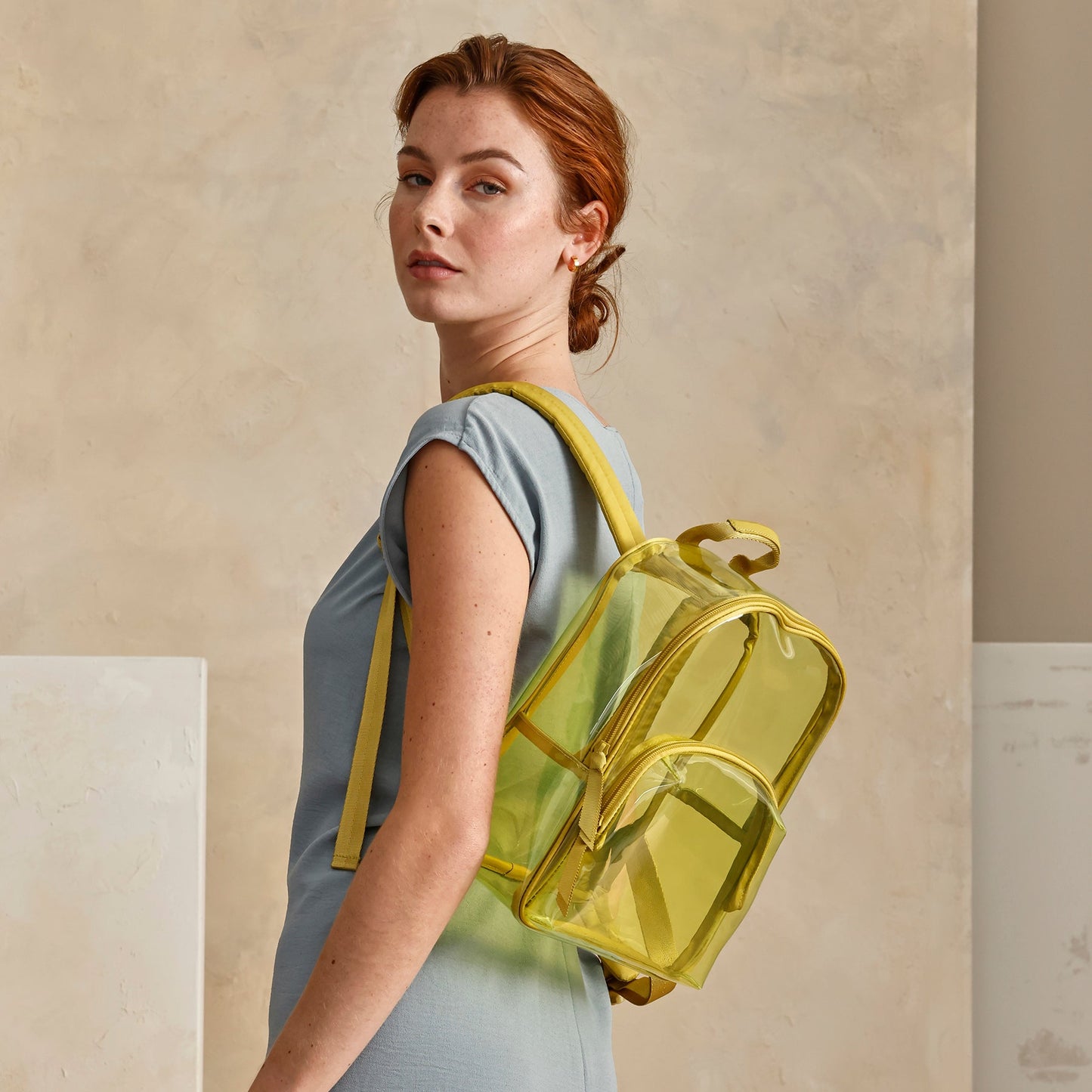 Clear Small Backpack