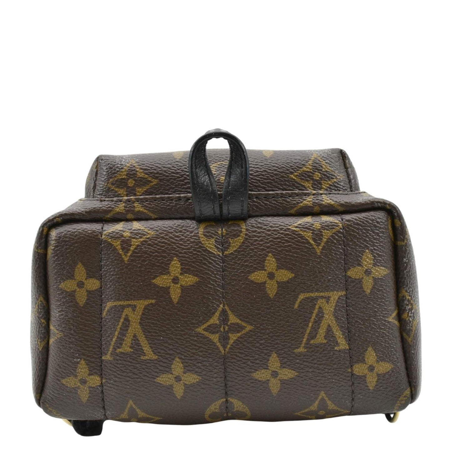 LOUIS VUITTON Palm Springs Mini Monogram Canvas Backpack Brown