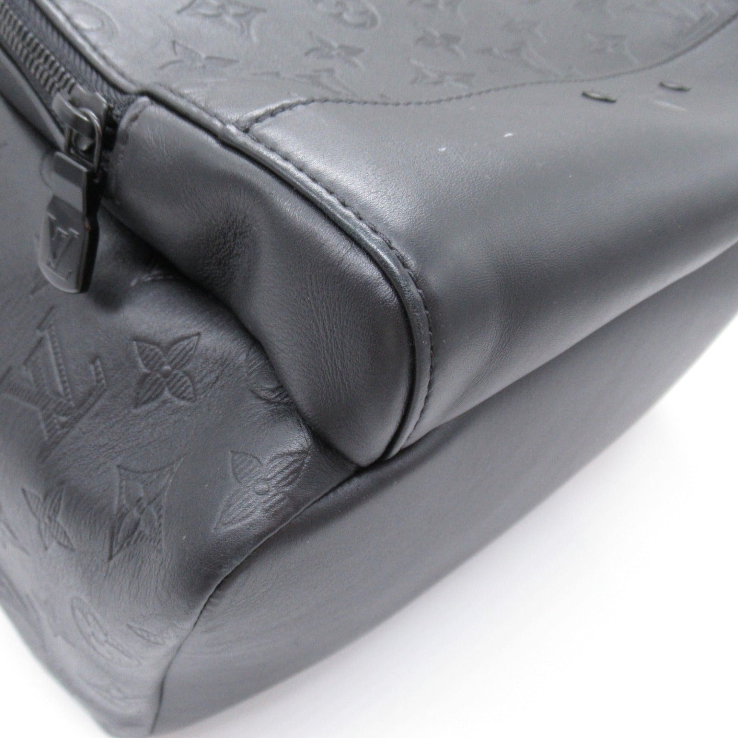 Louis Vuitton Racing Backpack Backpack Backpack Bag PVC Coated Canvas Monogram Shadow Black M46109