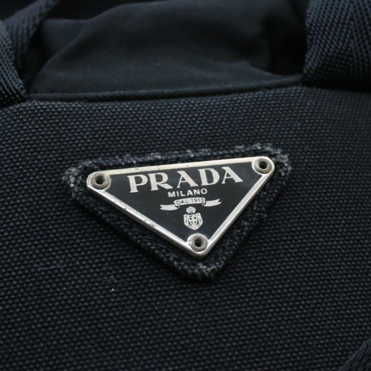 PRADA Backpack Nylon Black ar2571