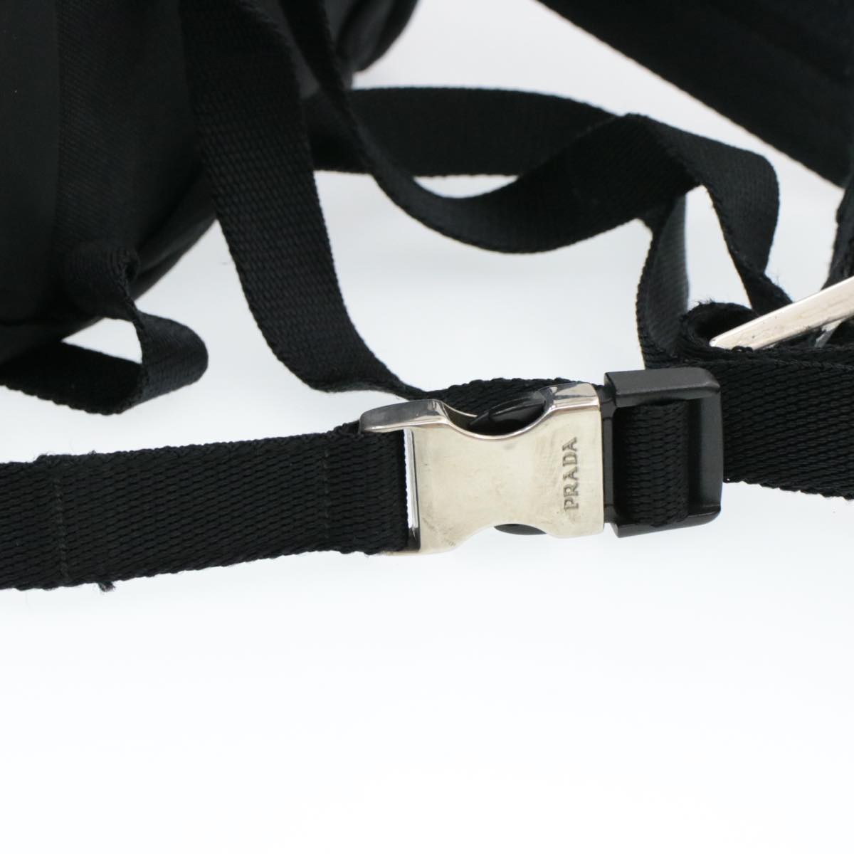PRADA Backpack Nylon Black ar2571