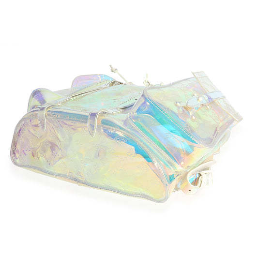 LOUIS VUITTON X Virgil Abloh PVC Prism Christopher Backpack