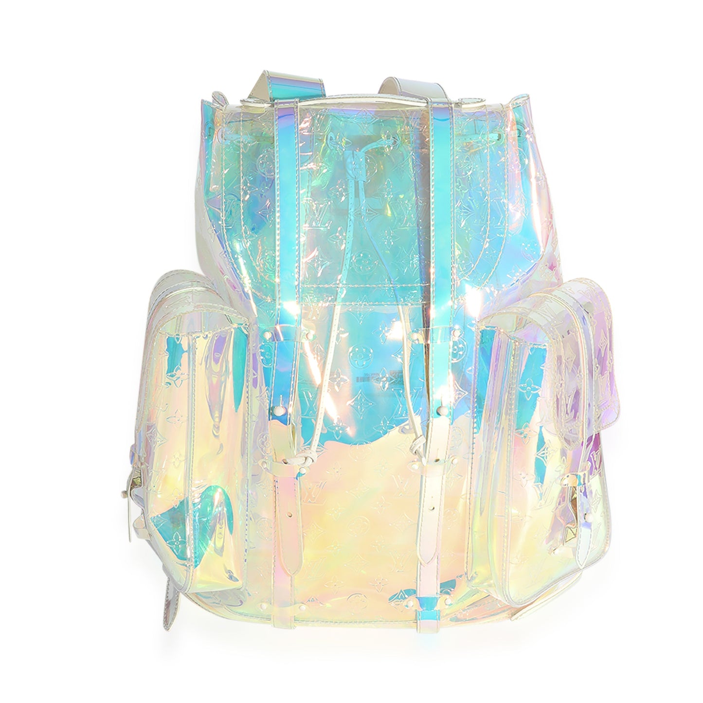 LOUIS VUITTON X Virgil Abloh PVC Prism Christopher Backpack