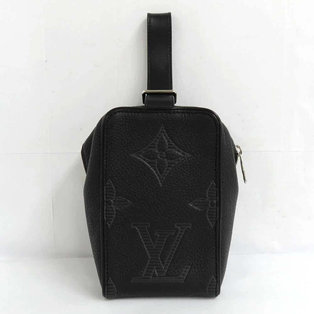 Louis Vuitton Vavin NV M57292 Monogram Giant Backpack Handbag Black Trio Shadow Leather  Unisex