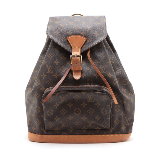 LOUIS VUITTON Montsouris GM Backpack in Monogram M51135