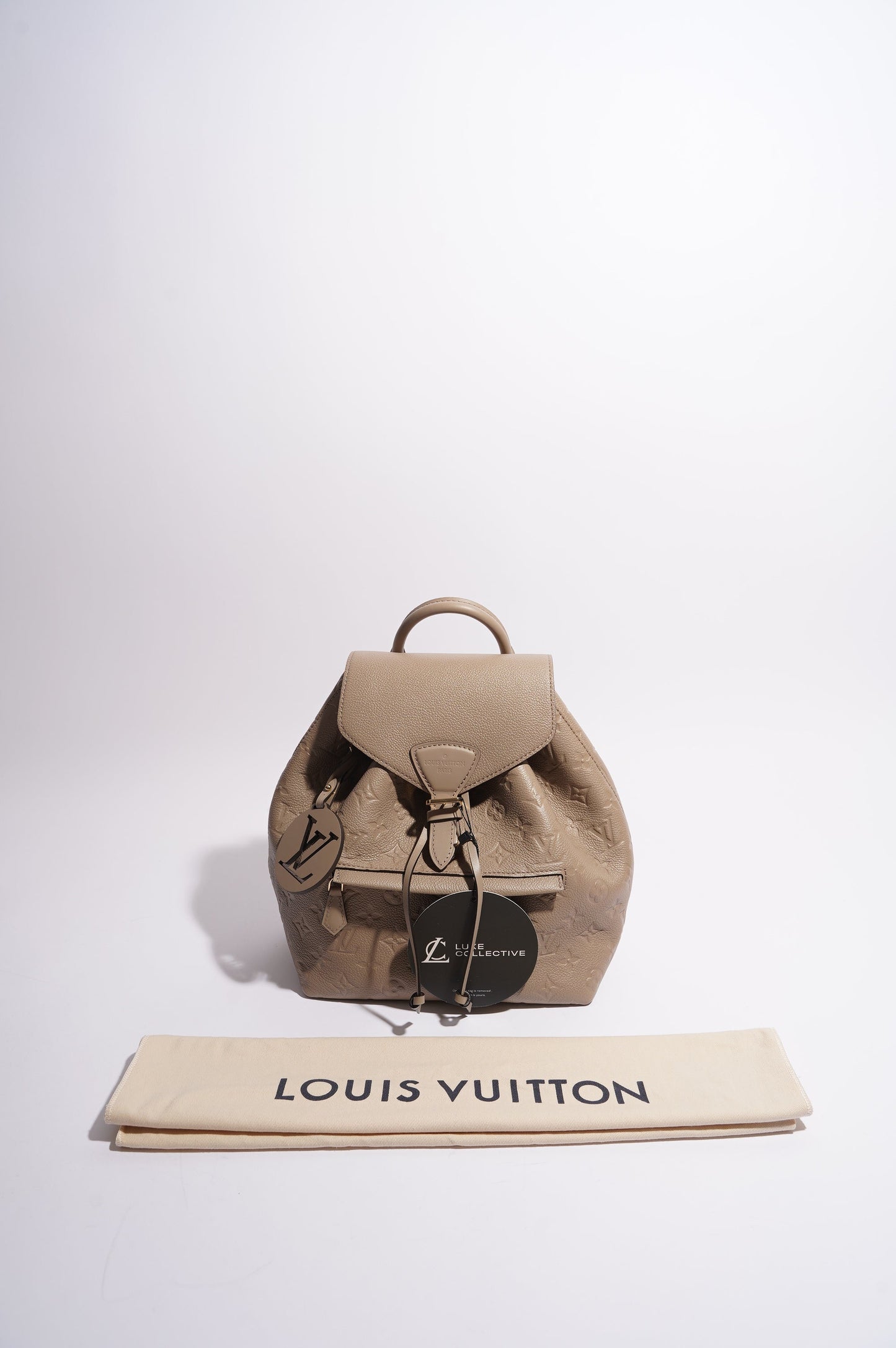 Louis Vuitton Womens Montsouris Backpack Dune
