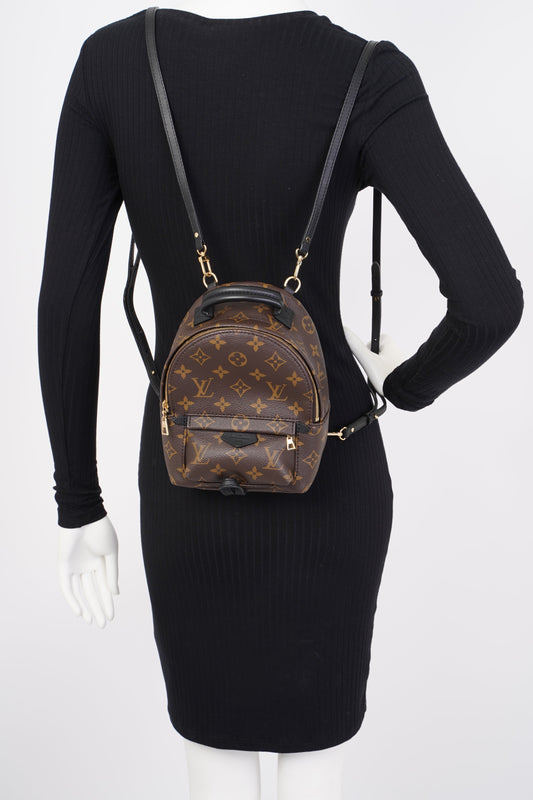 Louis Vuitton Palm Springs Mini Backpack Monogram Coated Canvas
