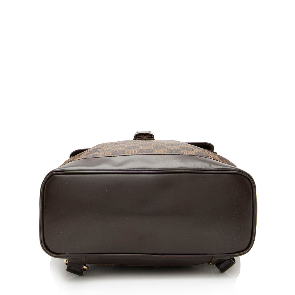 Louis Vuitton Vintage Damier Ebene Soho Backpack (SHF-21029)