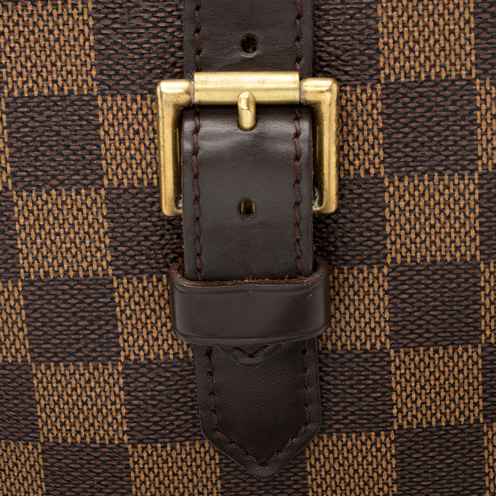 Louis Vuitton Vintage Damier Ebene Soho Backpack (SHF-21029)