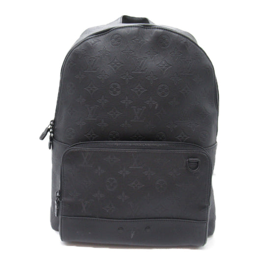 Louis Vuitton Racing Backpack Backpack Backpack Bag PVC Coated Canvas Monogram Shadow  Black M46109